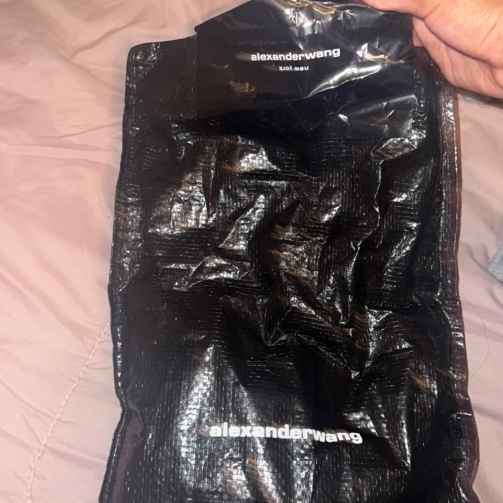 Authentic Alexander Wang Logo Skirt and Bra Top